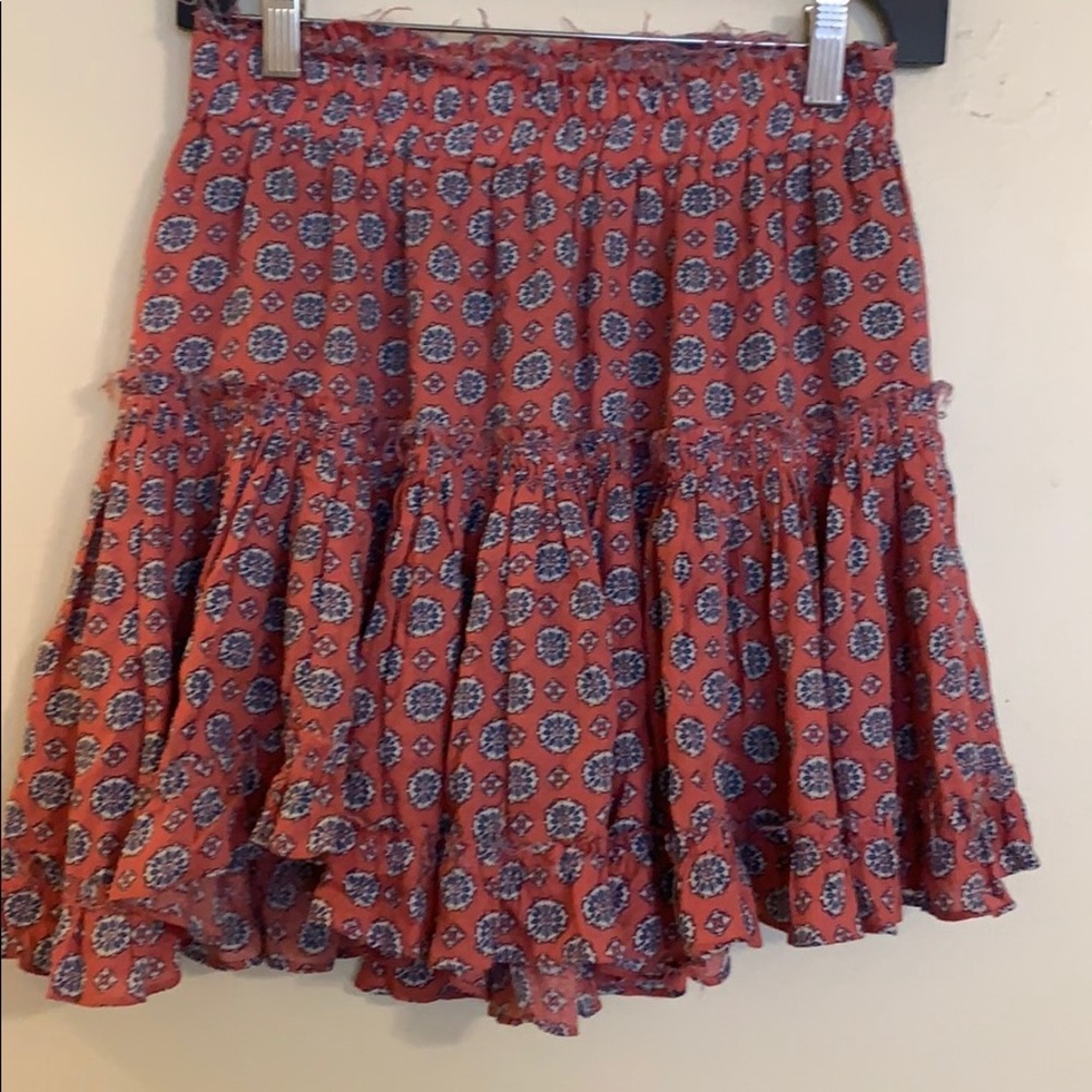 Misa skirt. So cute ruffles and flowy. Mini skirt.
